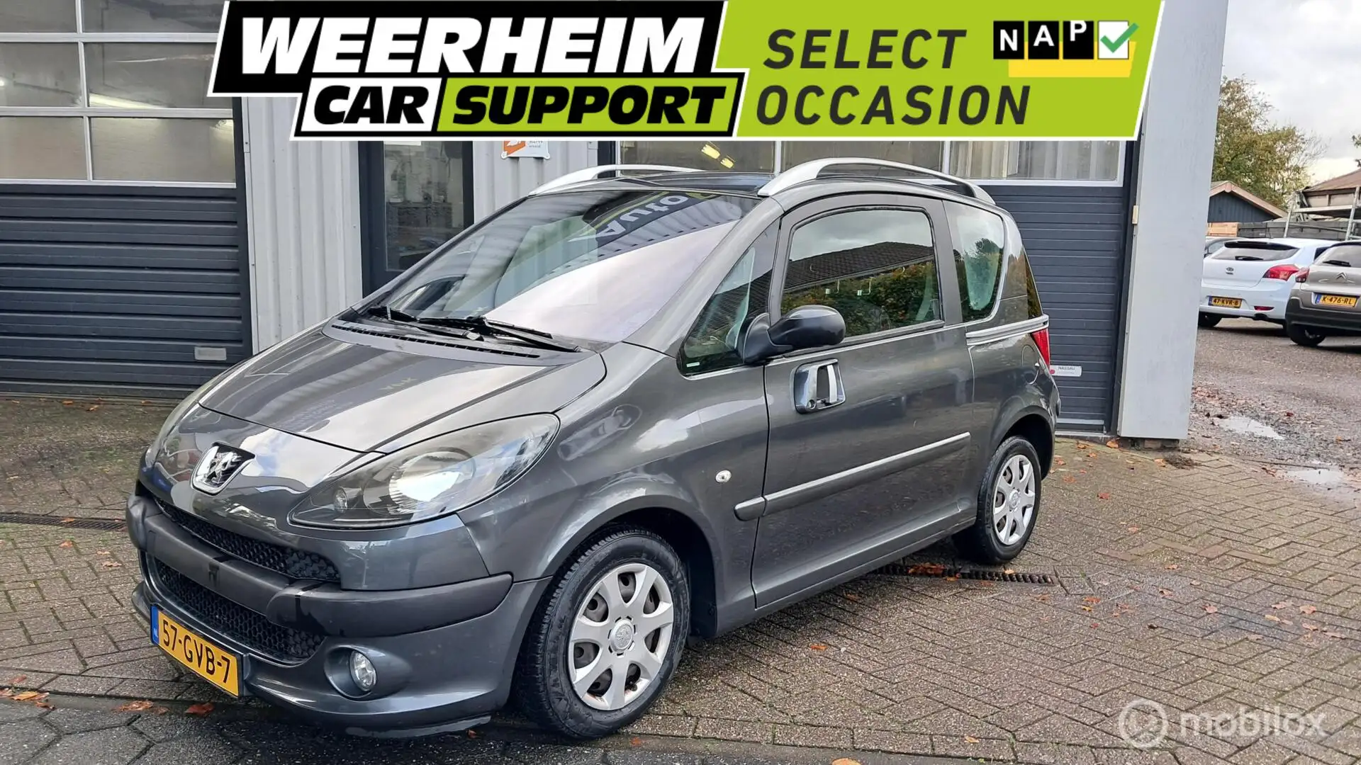 Peugeot 1007 1.6-16V Sporty Gris - 1