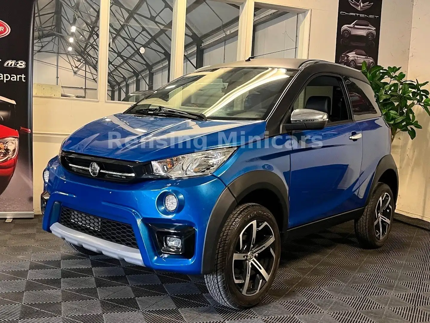 Aixam Crossover XXL 2023 8 PS Mopedauto Microcar 45 KM Niebieski - 2