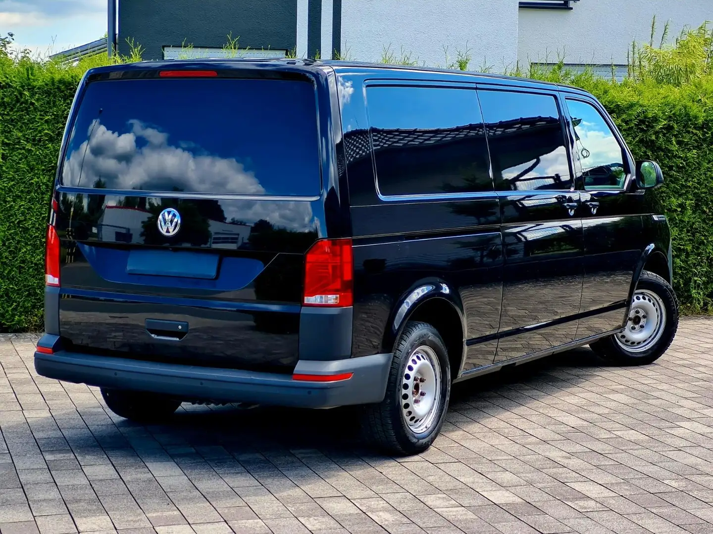 Volkswagen T6 Transporter T6.1 Transporter Lang TDI DSG FWD Automatik ACC Nero - 2