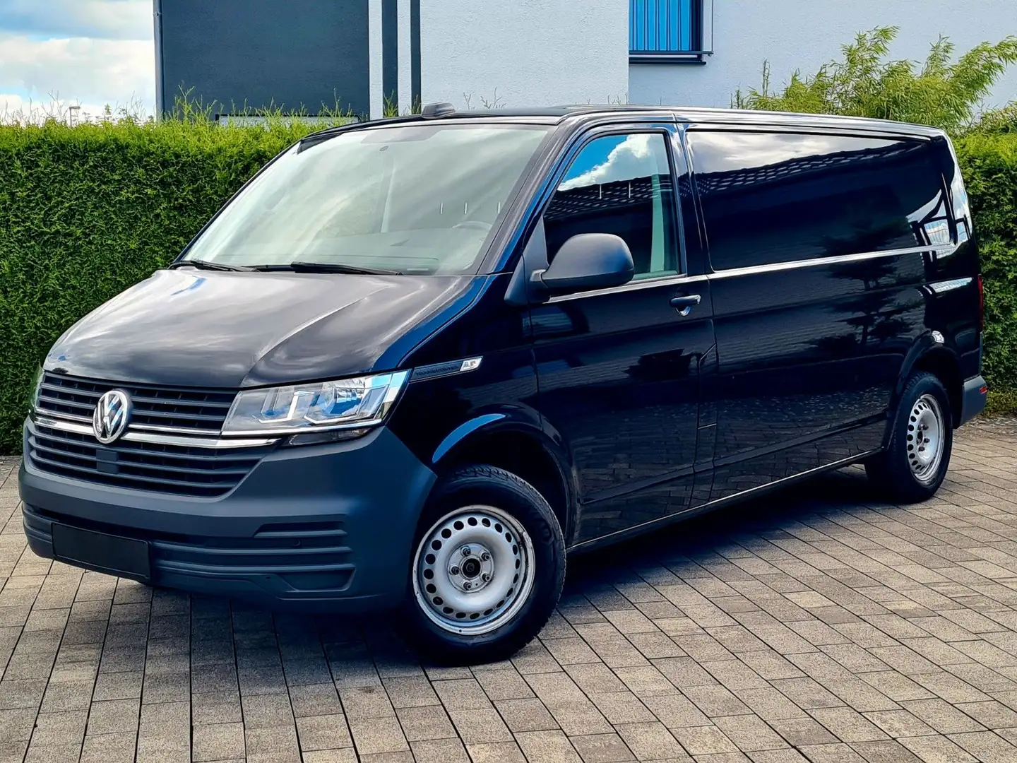 Volkswagen T6 Transporter T6.1 Transporter Lang TDI DSG FWD Automatik ACC Nero - 1