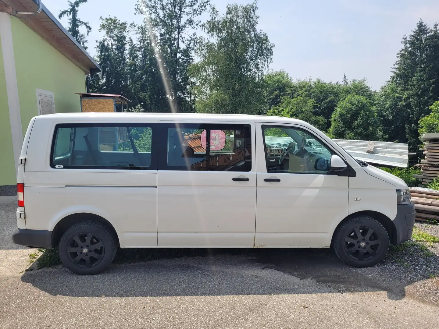 Volkswagen T5 Caravelle LR 4motion Blanc - 1