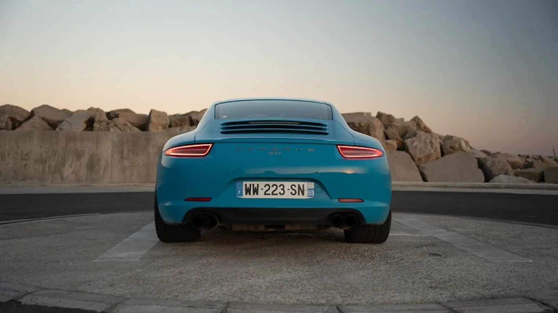 Porsche 991 911 Carrera - Miami Blue! Mavi - 2