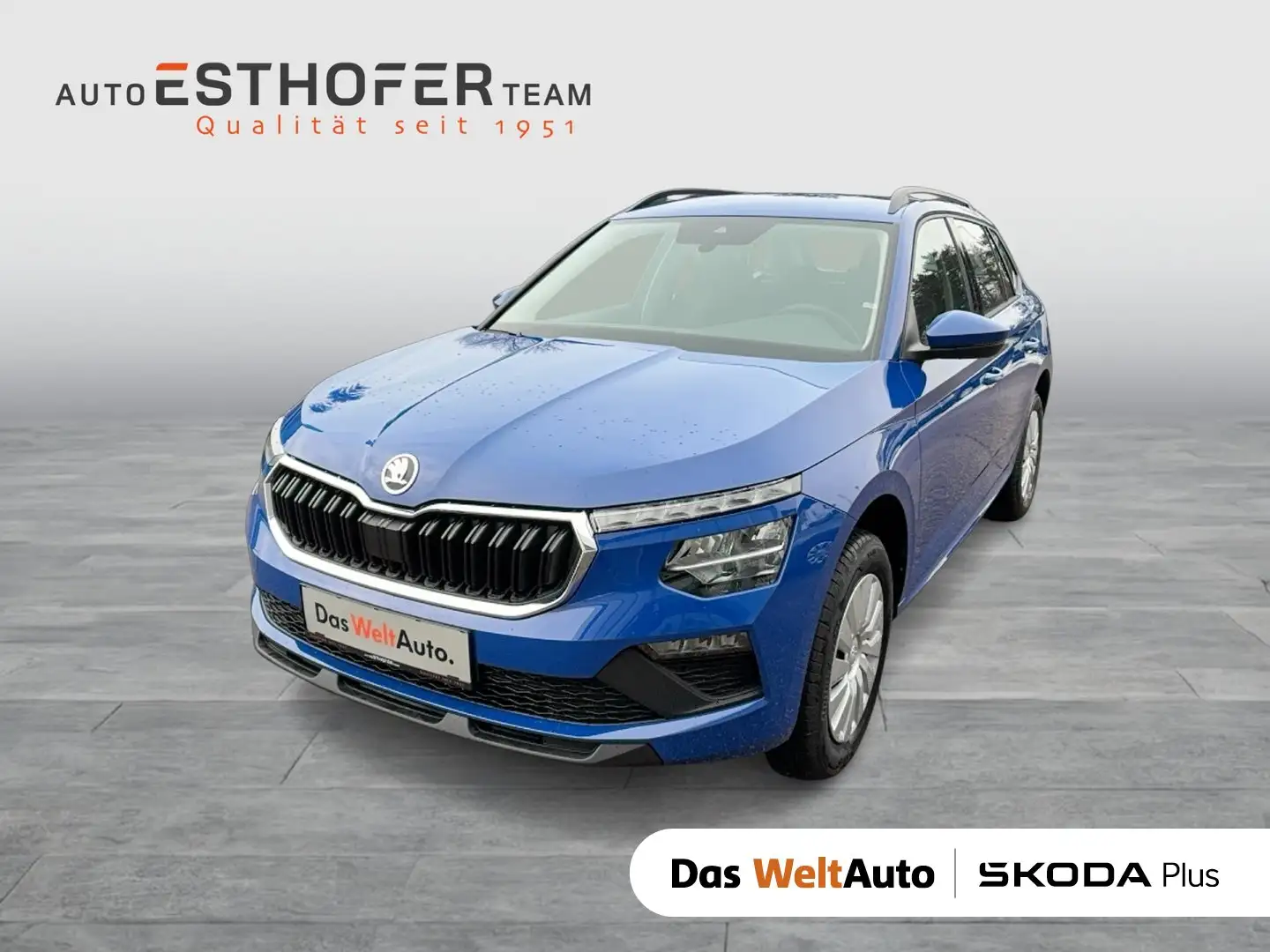 Skoda Kamiq Essence TSI Blau - 1