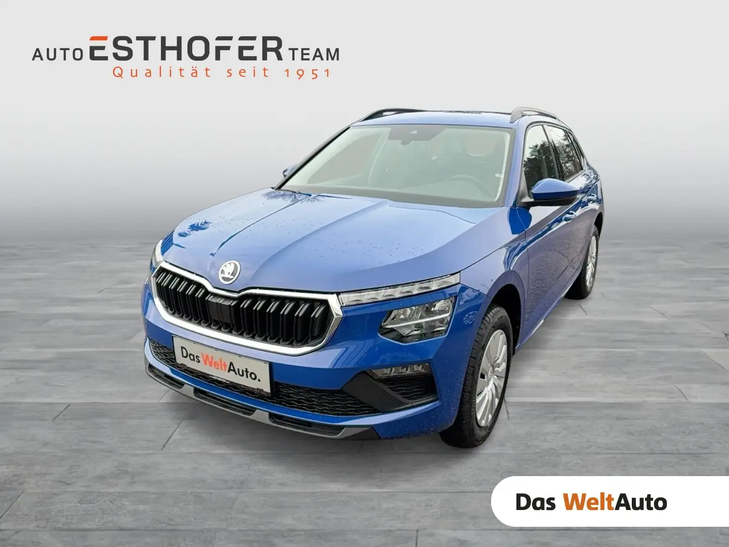 Skoda Kamiq Essence TSI Blau - 1