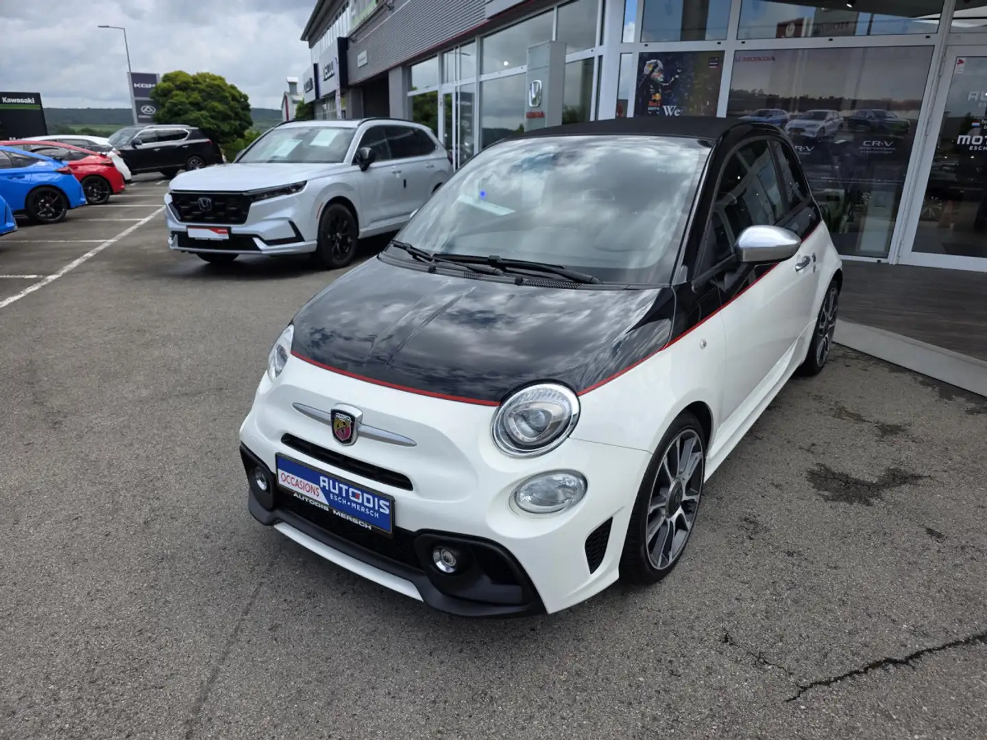 Abarth 595C 1.4 T-Jet 500C Blanc - 1