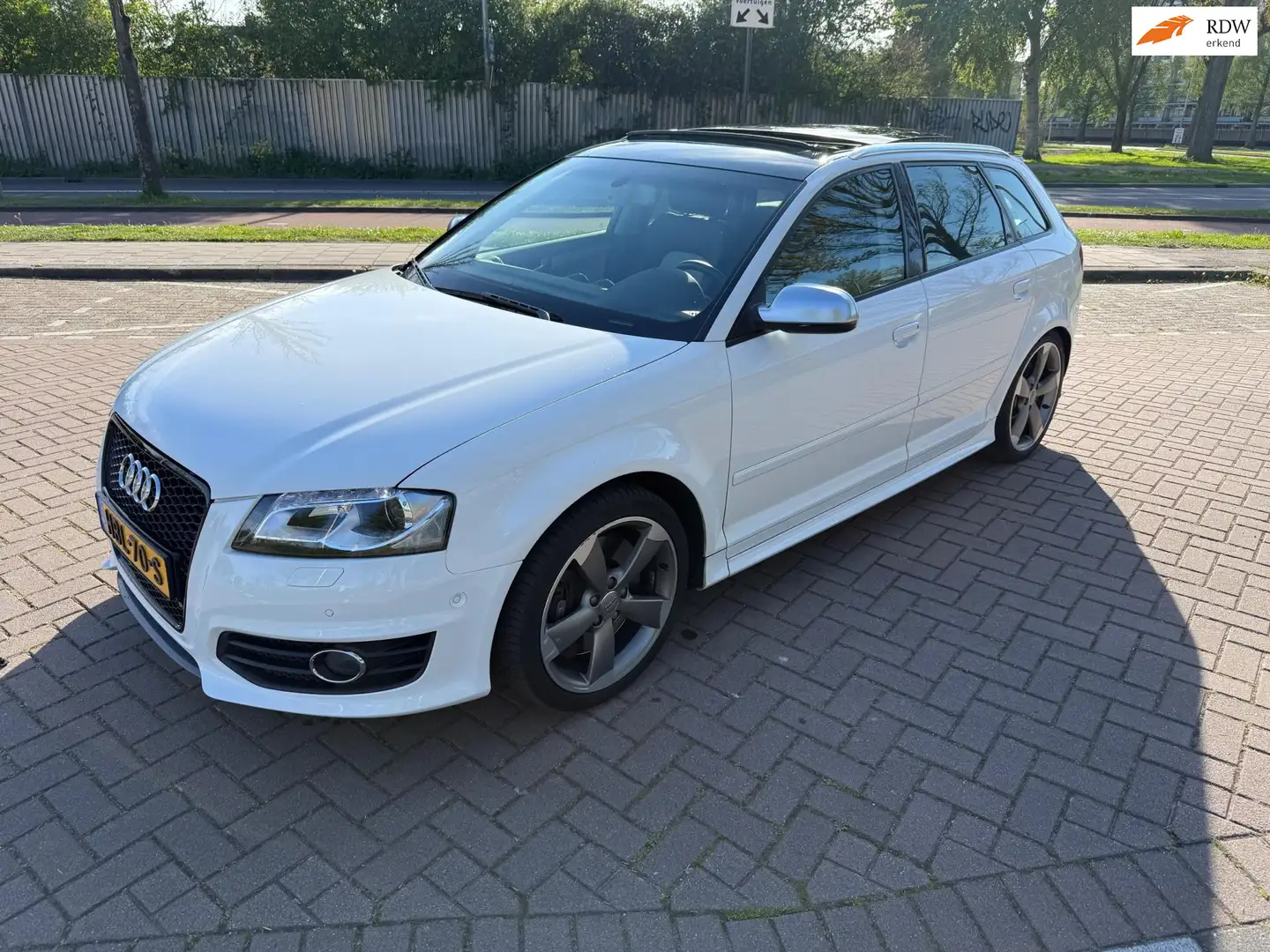 Audi A3 Sportback 2.0 TFSI | S3 | Quattro | Pano | FULL OP Blanc - 1