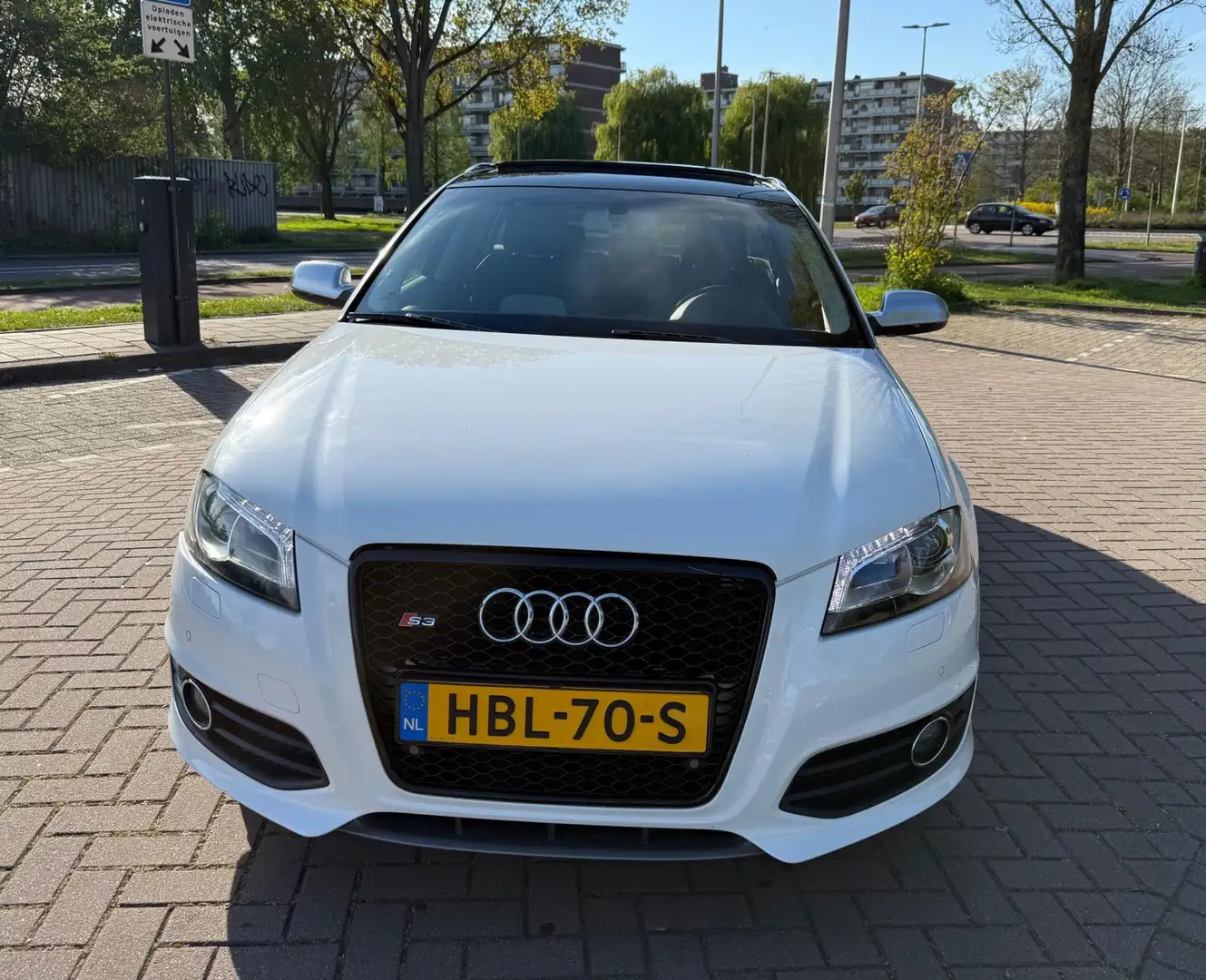 Audi A3 Sportback 2.0 TFSI | S3 | Quattro | Pano | FULL OP Blanc - 2