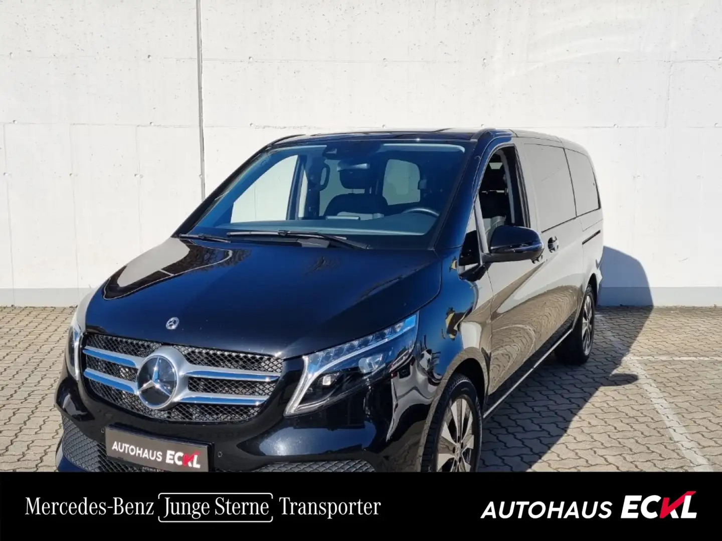 Mercedes-Benz V 220 d 4MATIC Lang 8 Sitzer Schwarz - 1