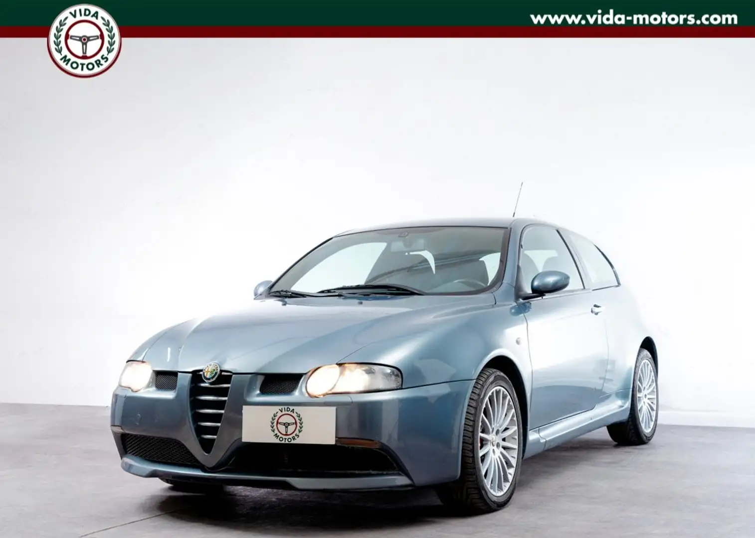 Alfa Romeo 147 3.2 GTA * 87.000 KM * TAGLIANDI ALFA ROMEO * Blauw - 1