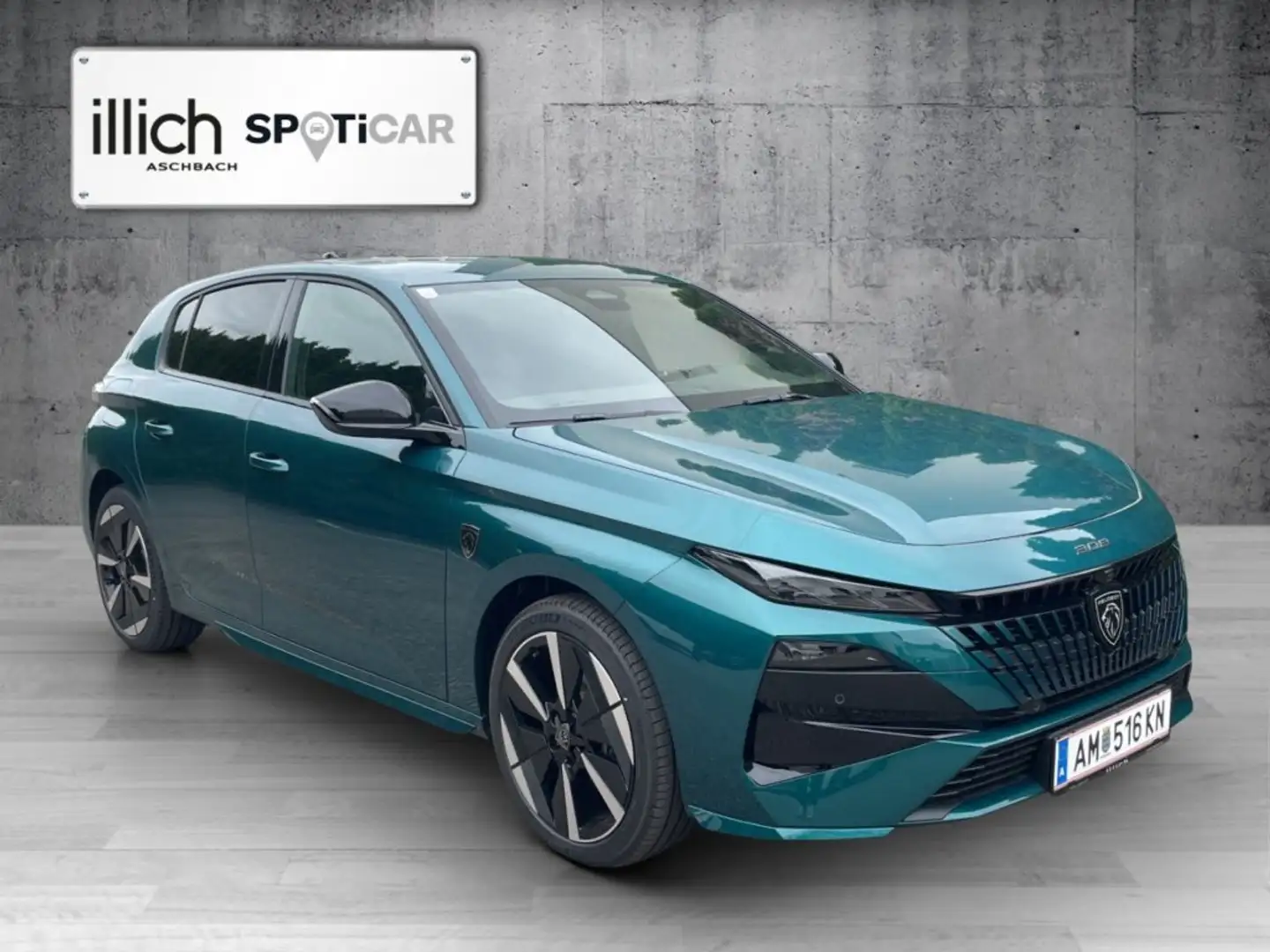 Peugeot 308 Neuer E-308 GT Elektromotor 156 - Batterie 58 kWh Blau - 1