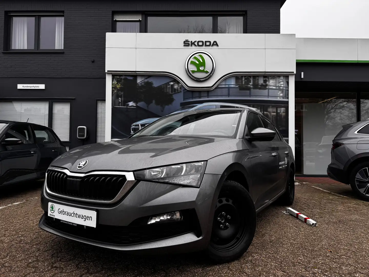Skoda Scala Essence Grau - 1