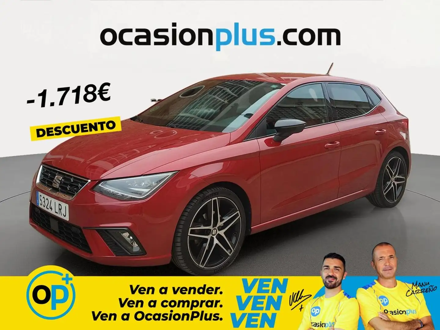 SEAT Ibiza 1.0 TSI S&S FR DSG7 110 Rojo - 1