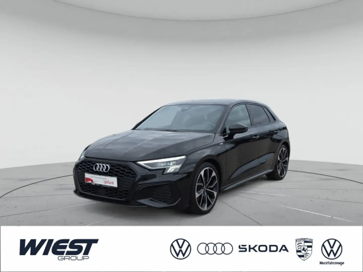 Audi A3 S line 35 TDI S tronic, HUD/KAM/LED Zwart - 1