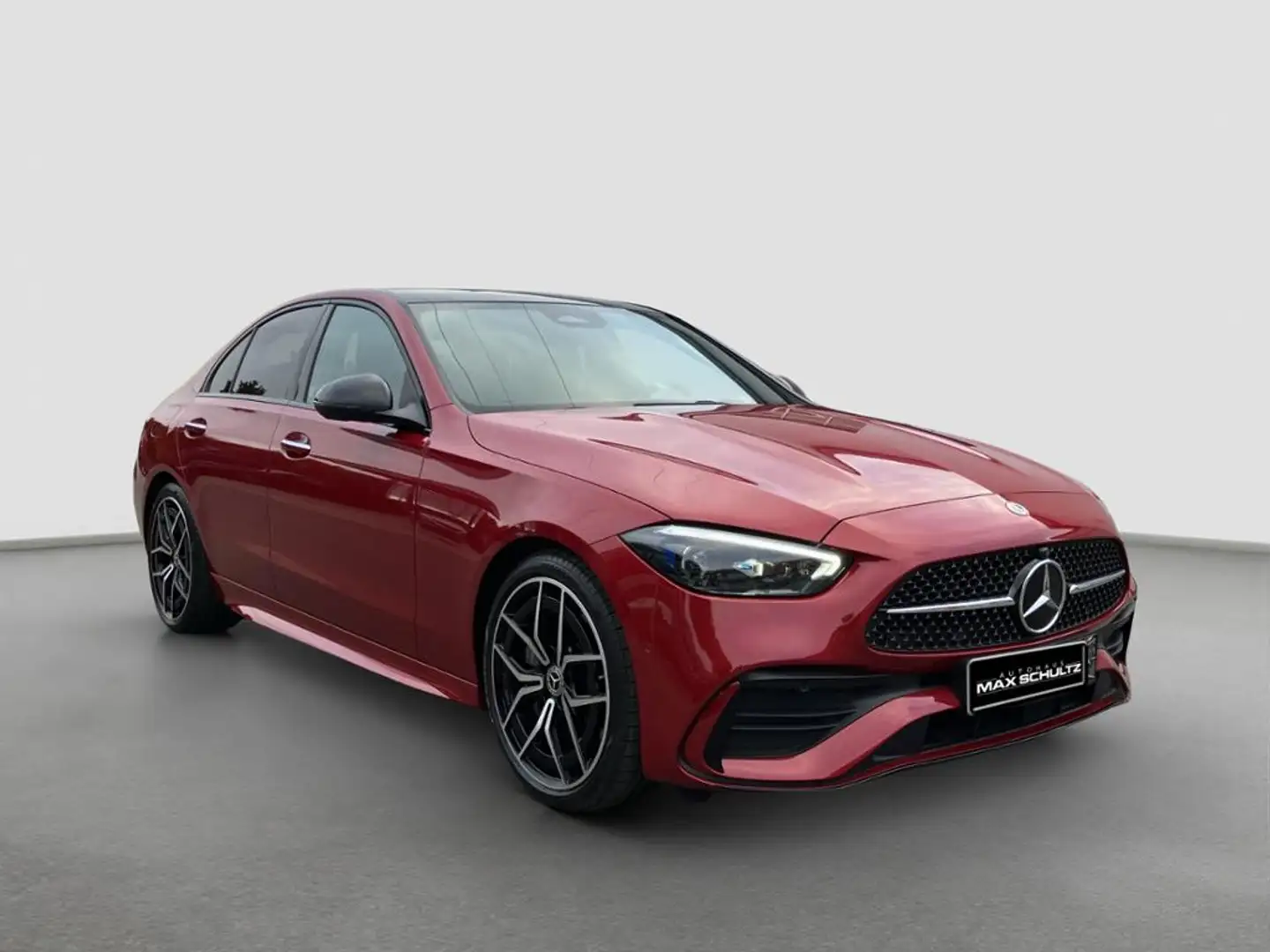 Mercedes-Benz C 300 d AMG*NIGHT*PANO*PANO*KEYL*DIG-LIGHT*360° Rojo - 2