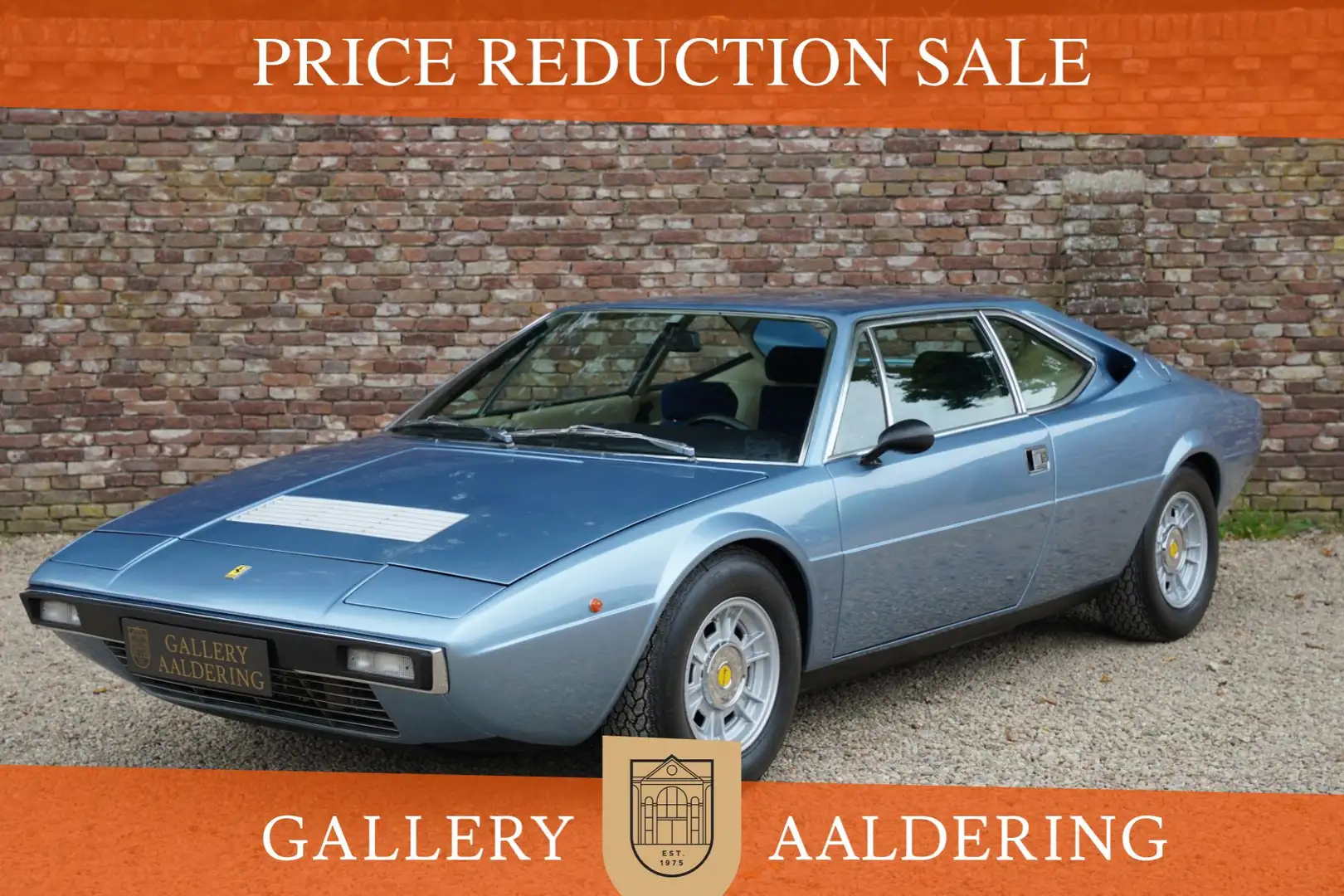 Ferrari Dino GT4 208 PRICE REDUCTION! Very nice condition and well Blauw - 1
