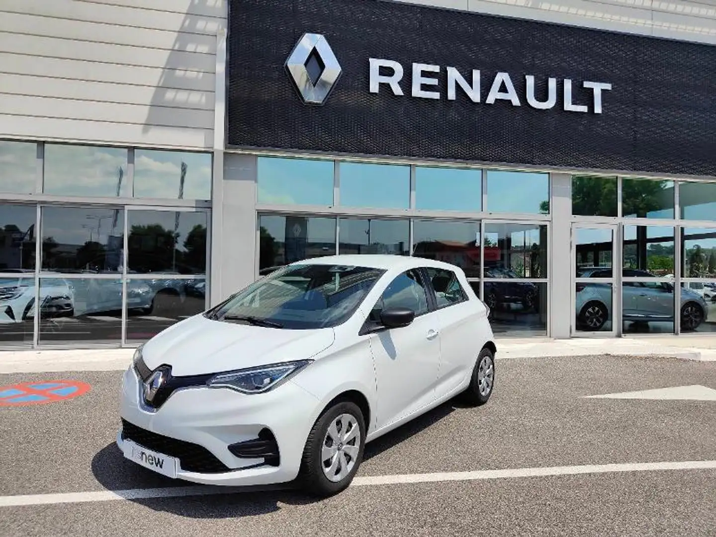 Renault ZOE Life charge normale R110 Achat Intégral - 20 Blanc - 1