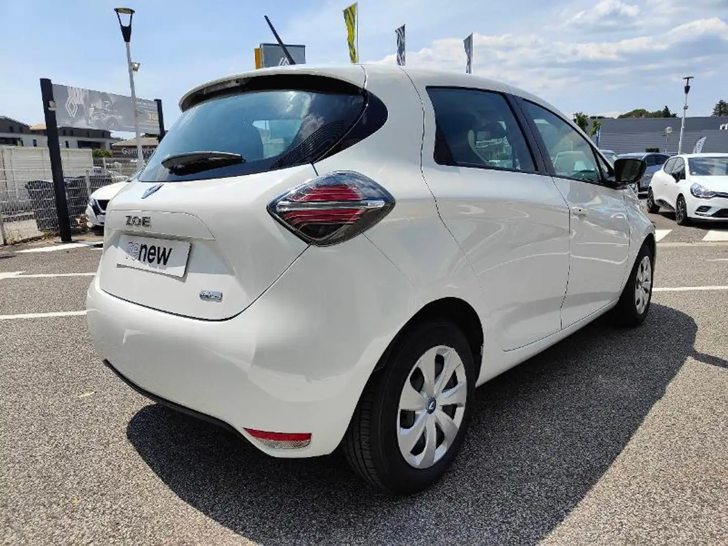 Renault ZOE Life charge normale R110 Achat Intégral - 20 Blanc - 2