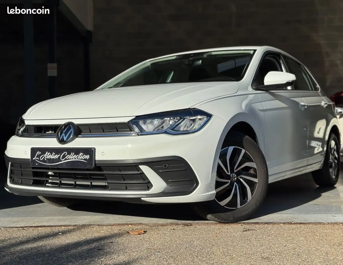 Volkswagen Polo VI Life 95CV DSG7 BOITE AUTOMATIQUE CARPLAY GARANTIE 12 MOIS Blanc - 1
