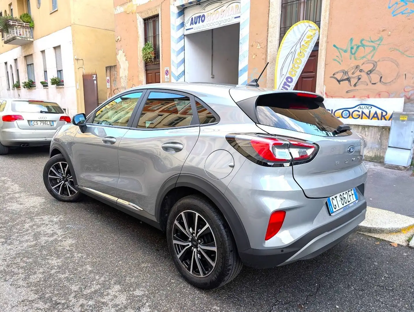 Ford Puma 1.0T 125cv hybrid Titanium SOLO 4.000 km !!! Grigio - 2