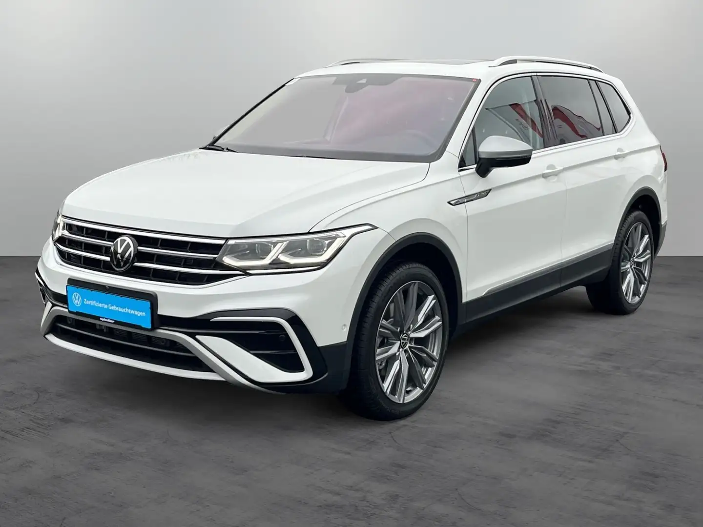 Volkswagen Tiguan Allspace Elegance 2.0TDI 4M DSG /7-S, AHK Weiß - 2