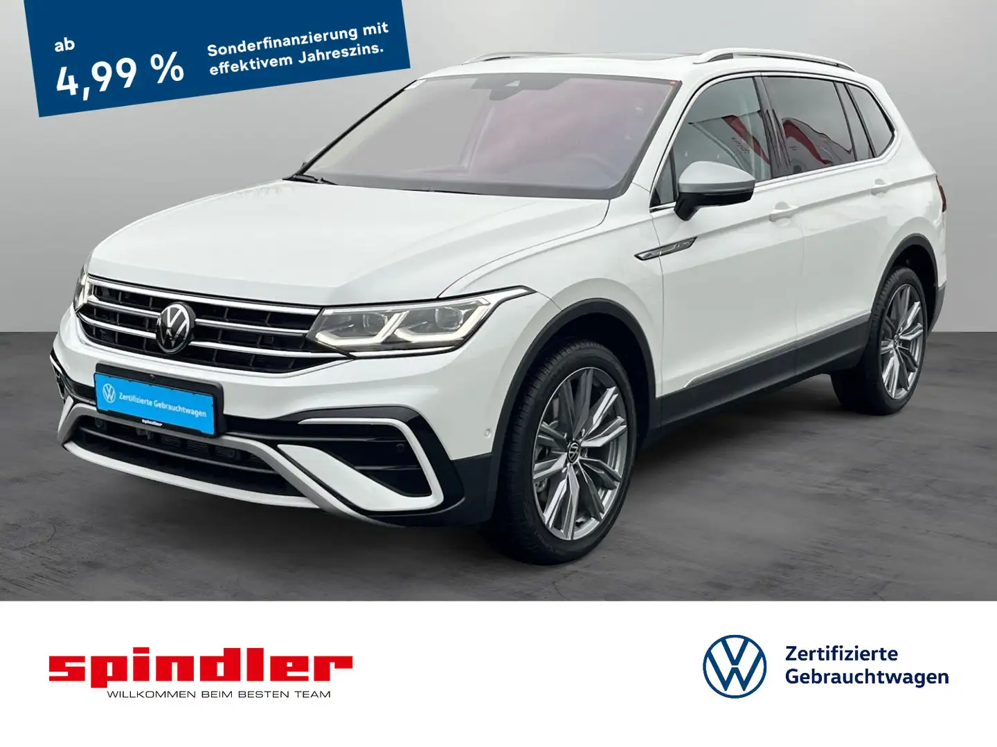 Volkswagen Tiguan Allspace Elegance 2.0TDI 4M DSG /7-S, AHK Weiß - 1