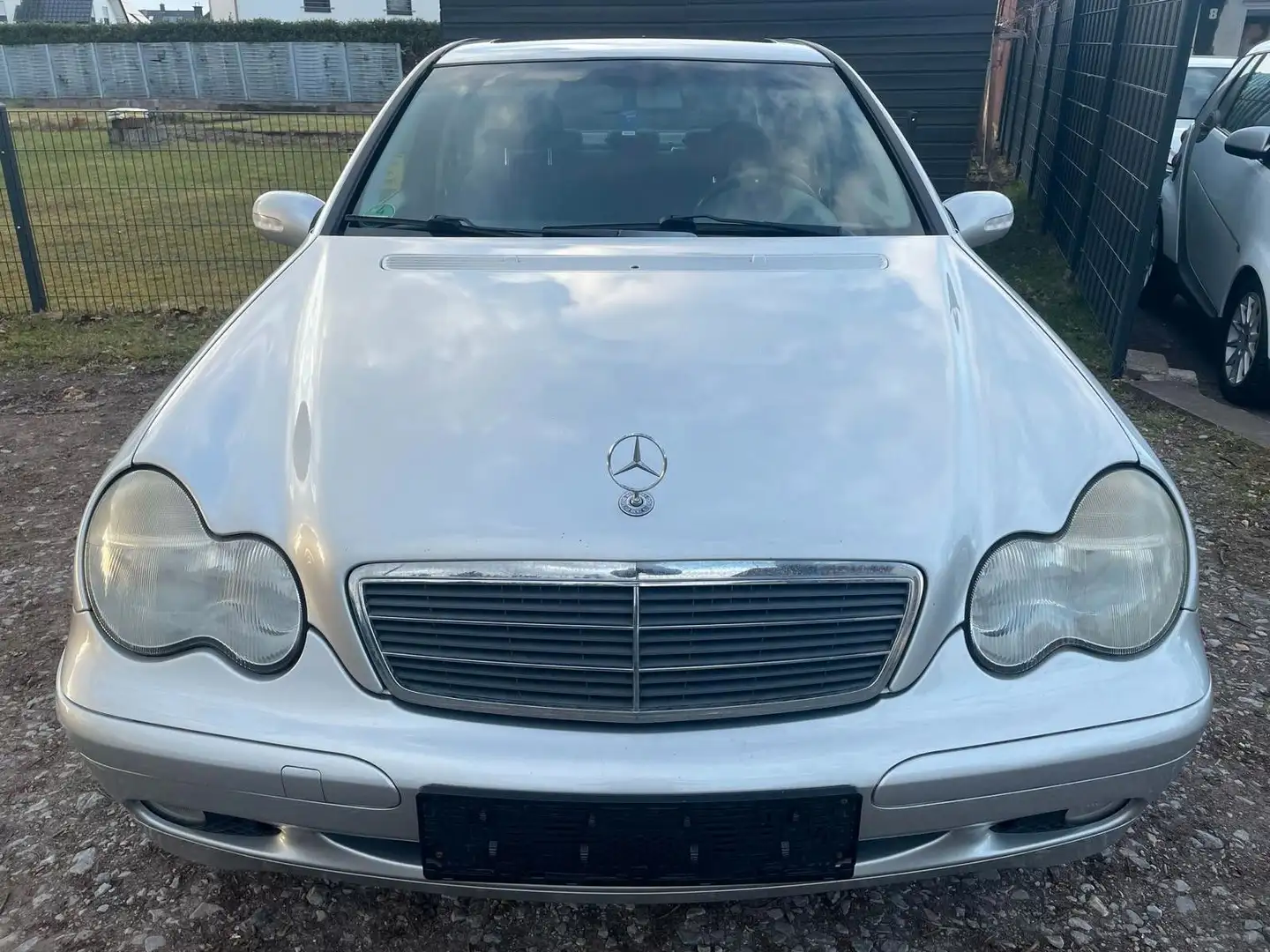 Mercedes-Benz C 180 C180 Kompressor Lim. Aut.,Klima,Schiebedach,AHK Argent - 2