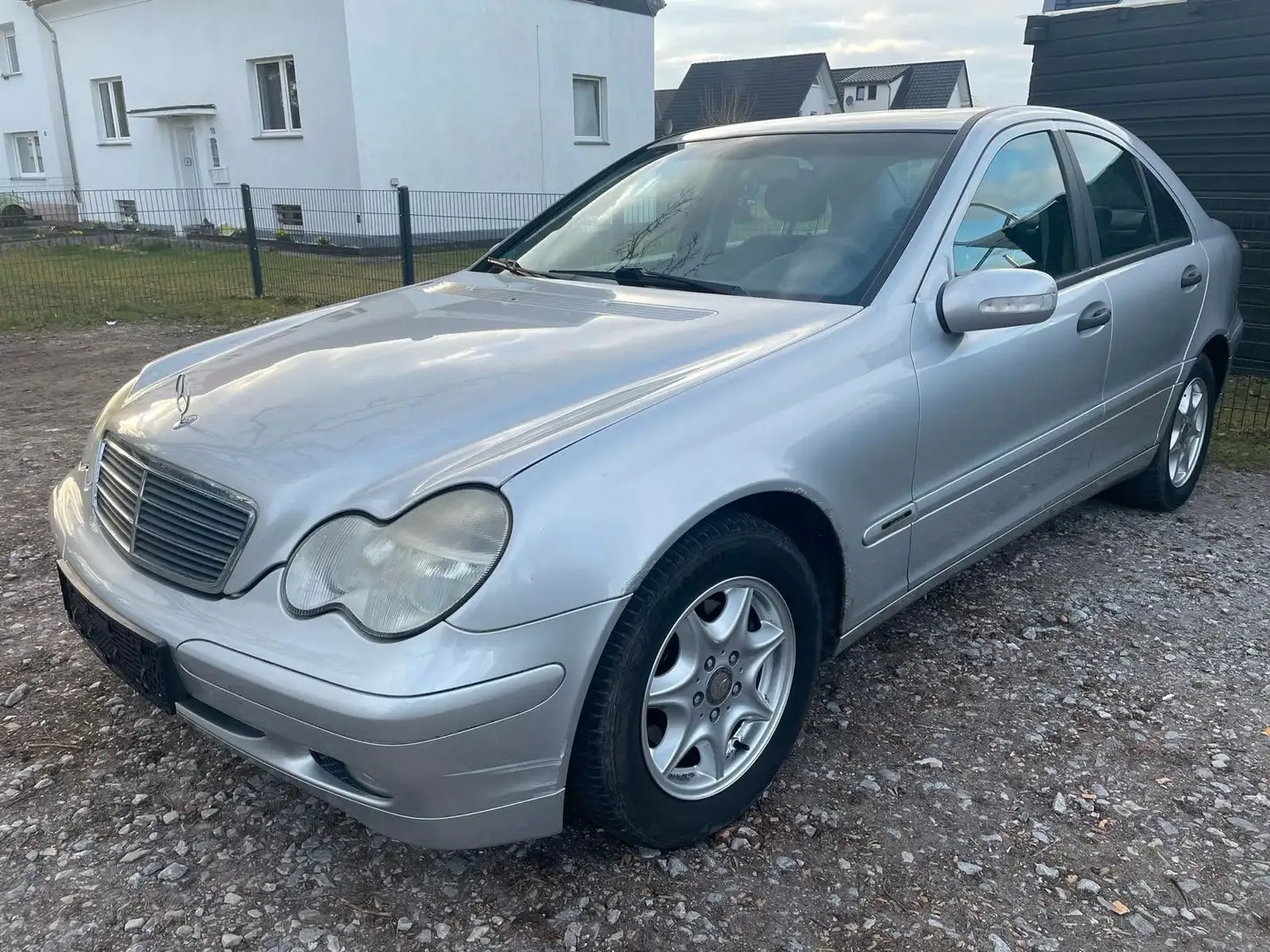 Mercedes-Benz C 180 C180 Kompressor Lim. Aut.,Klima,Schiebedach,AHK Argent - 1