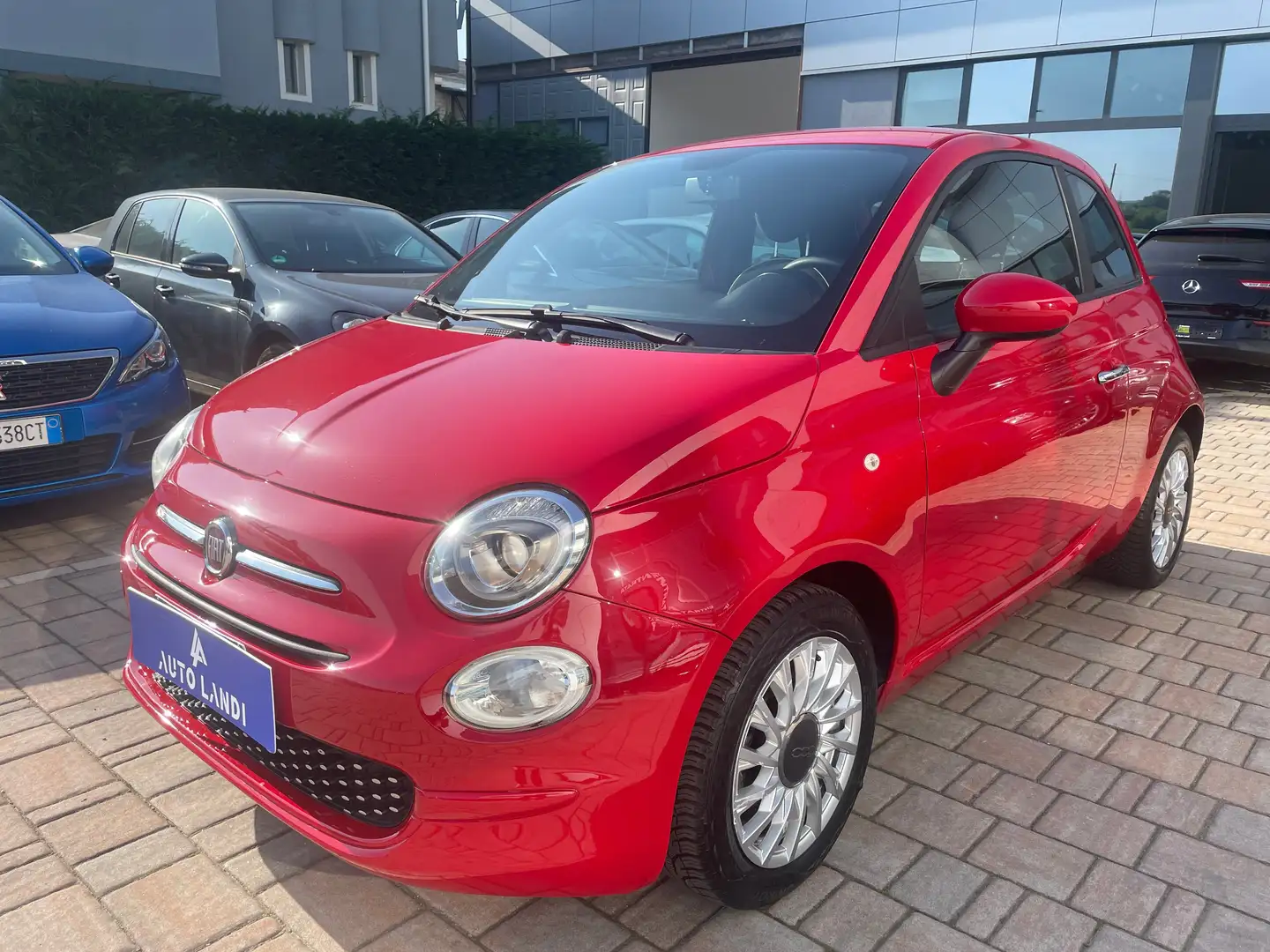 Fiat 500 1.0 hybrid Launch Edition 70cv Rouge - 1