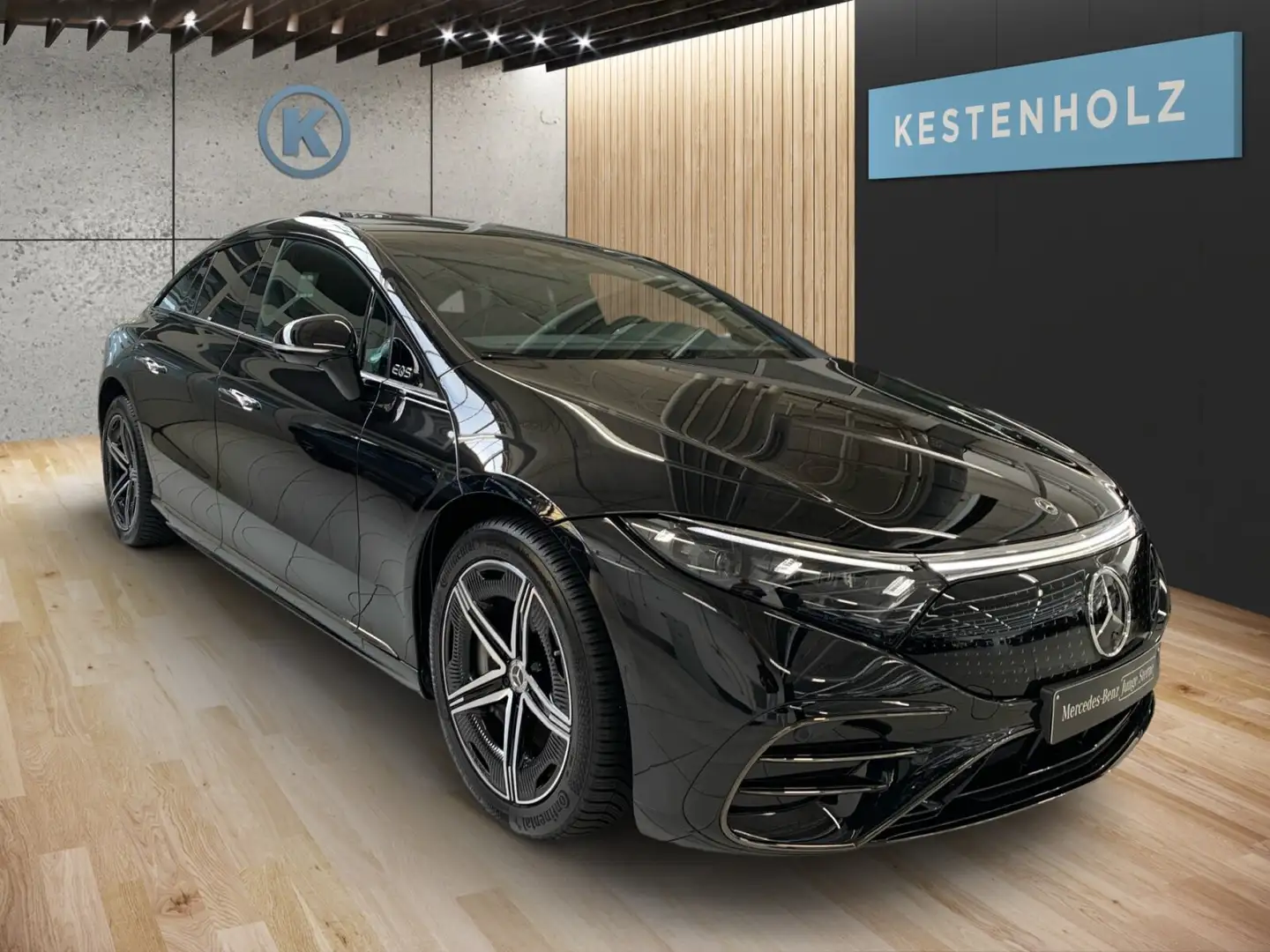 Mercedes-Benz EQS EQS 450+ *AMG*NIGHT*MEMO*HUD*STHZ*PANO*360°* Schwarz - 2