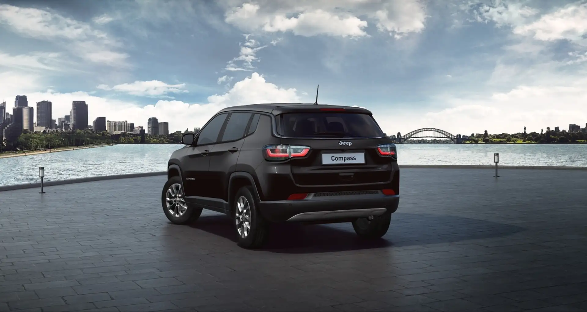 Jeep Compass e-Hybrid MY25 Altitude 1.5l 130PS FWD Schwarz - 2