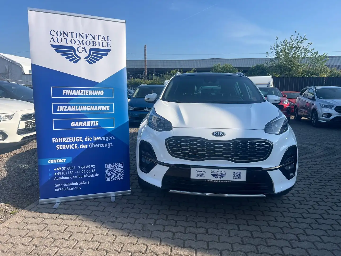 Kia Sportage GT-Line  2WD AUTOMATIK VOLL AUSSATTUNG Wit - 1