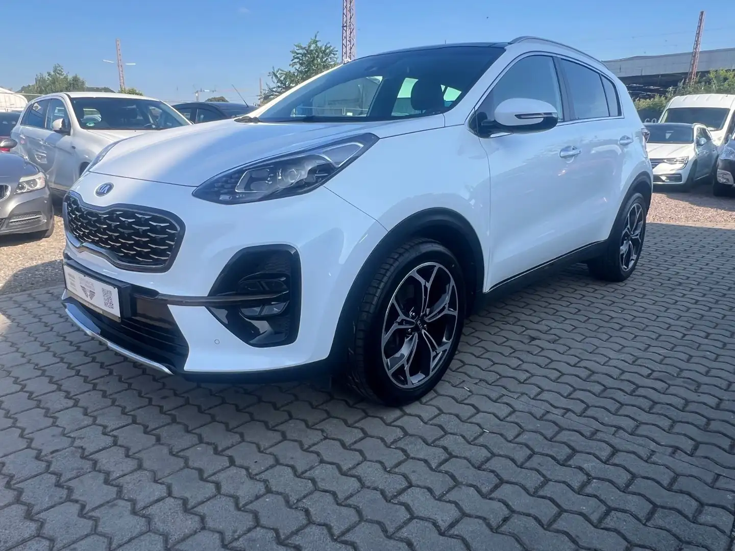 Kia Sportage GT-Line  2WD AUTOMATIK VOLL AUSSATTUNG Wit - 2