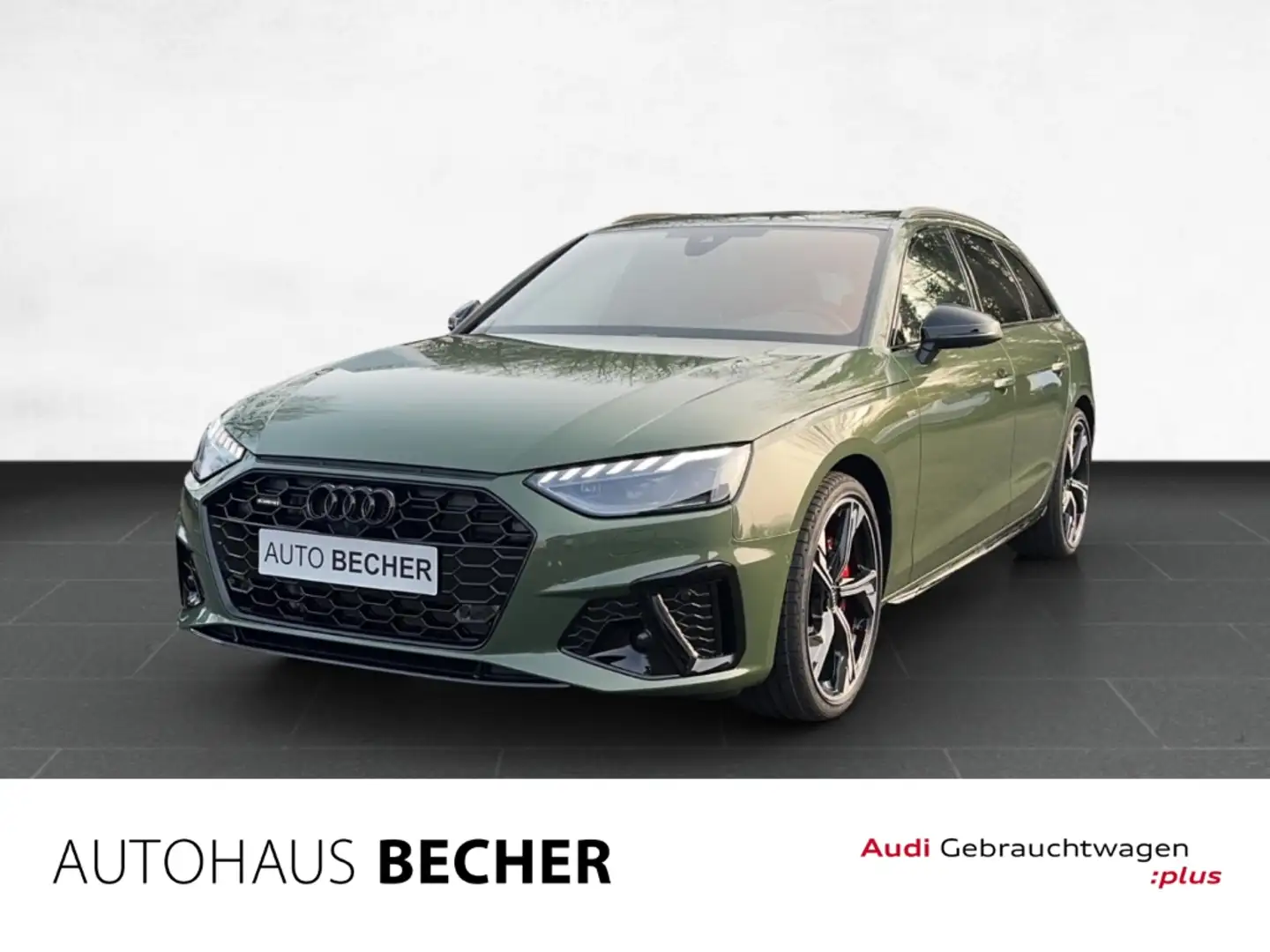 Audi A4 Avant 40 TDI quattro S-line /AHK/Pano/B&O Grün - 1