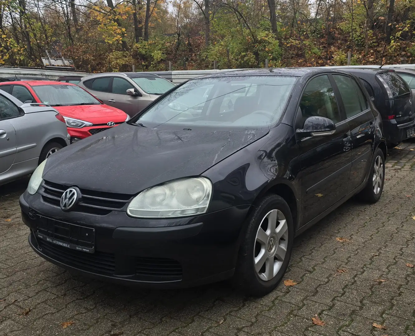 Volkswagen Golf Trendline,Euro 4,Klima, Tüv 04-2026. Schwarz - 1