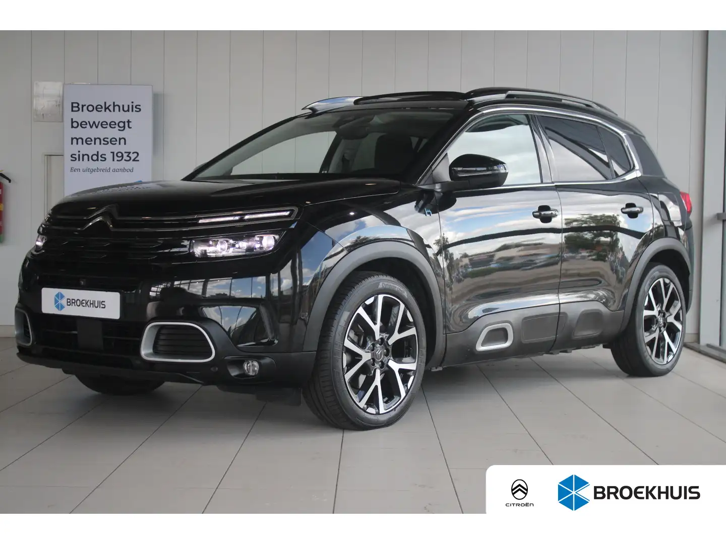 Citroen C5 Aircross 1.6 225-PK EAT8 AUTOMAAT Plug-in Hybrid Shine | LU Zwart - 1