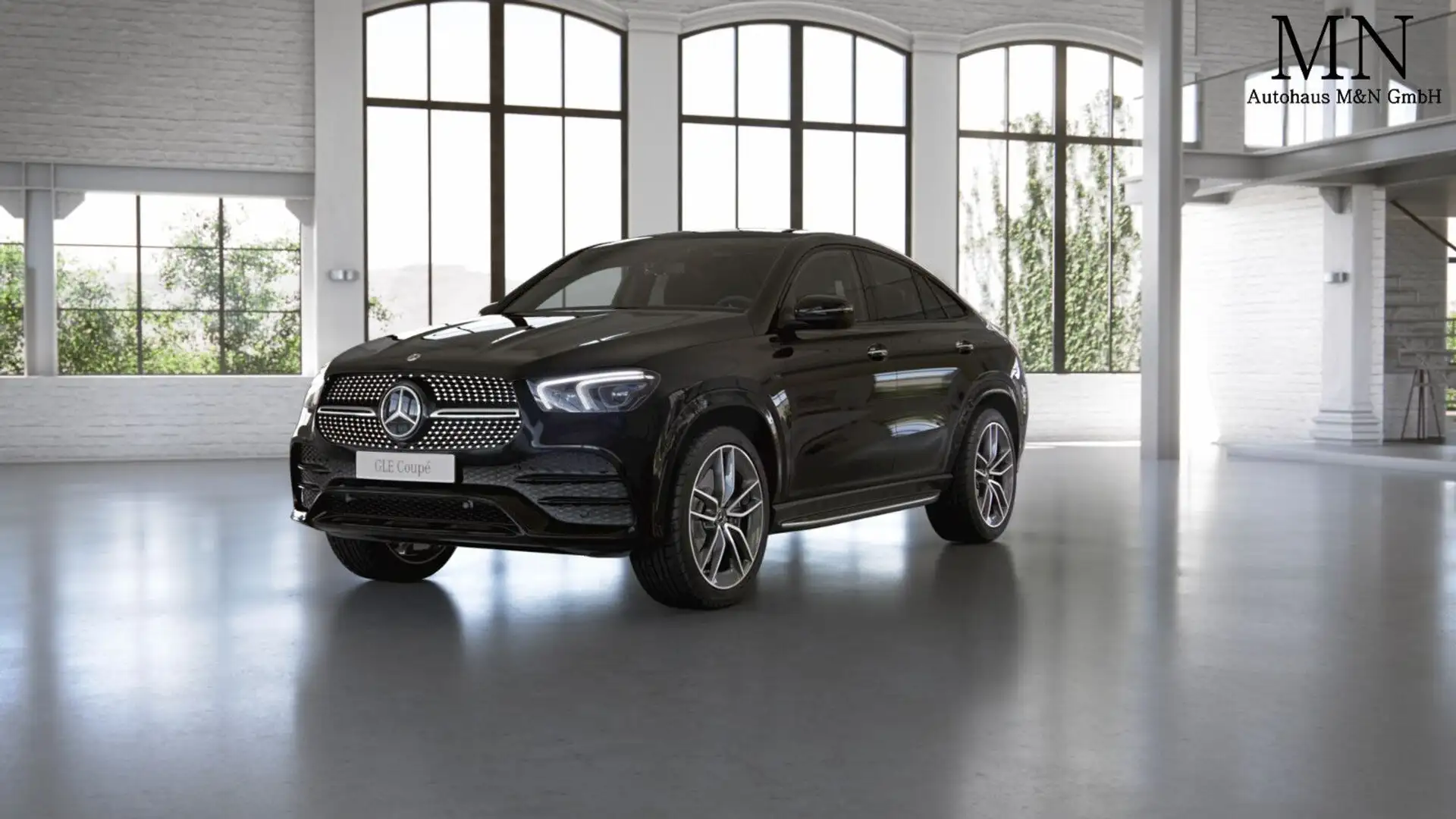 Mercedes-Benz GLE 350 Coupe GLE 350 e 4M. *AMG* Pano* 1 Hand*  22"AMG* Noir - 2