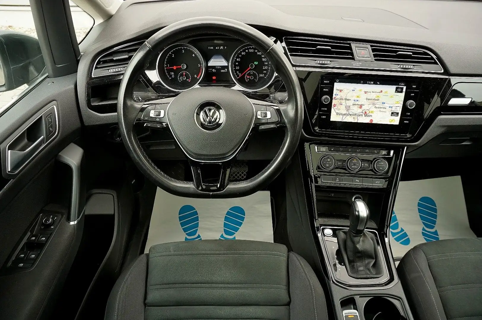 Volkswagen Touran 2.0 TDI *R-LINE *UNFALLFREI * 7 SITZER Grau - 2