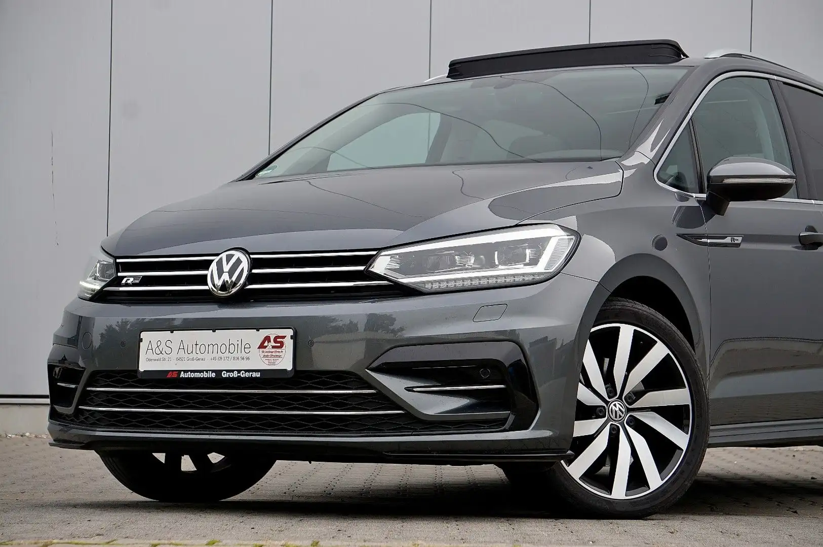 Volkswagen Touran 2.0 TDI *R-LINE *UNFALLFREI * 7 SITZER Grau - 1