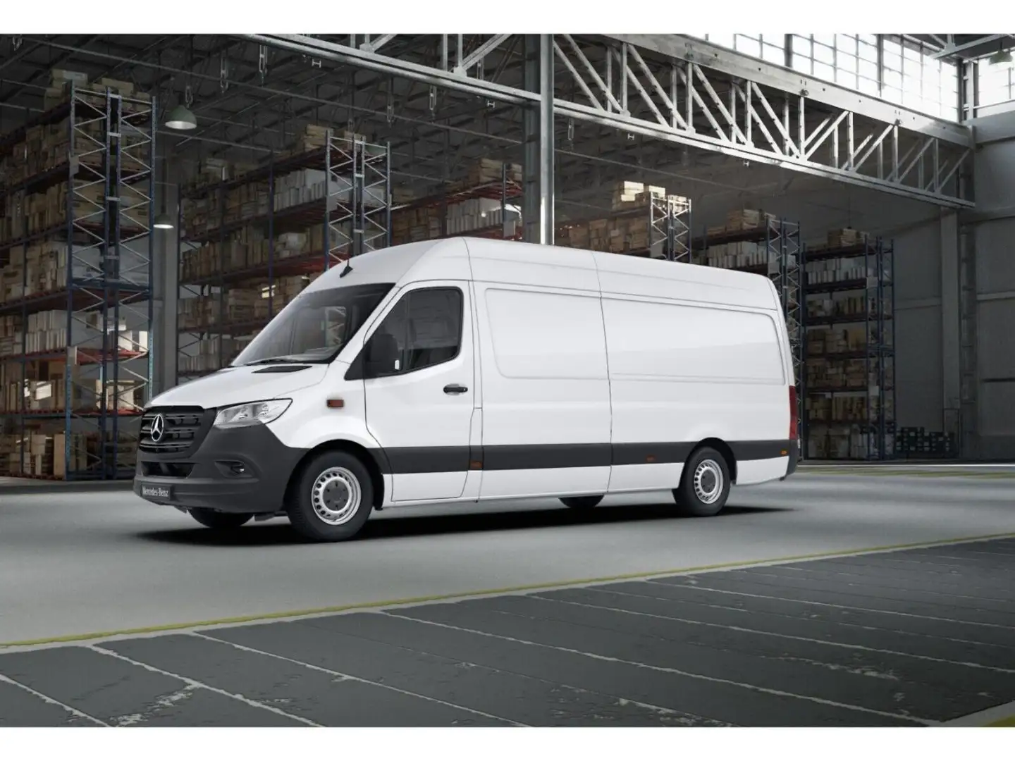 Mercedes-Benz Sprinter 315 CDI KA L3H2 360°Klima*Navi*Sitz-Hzg Weiß - 2