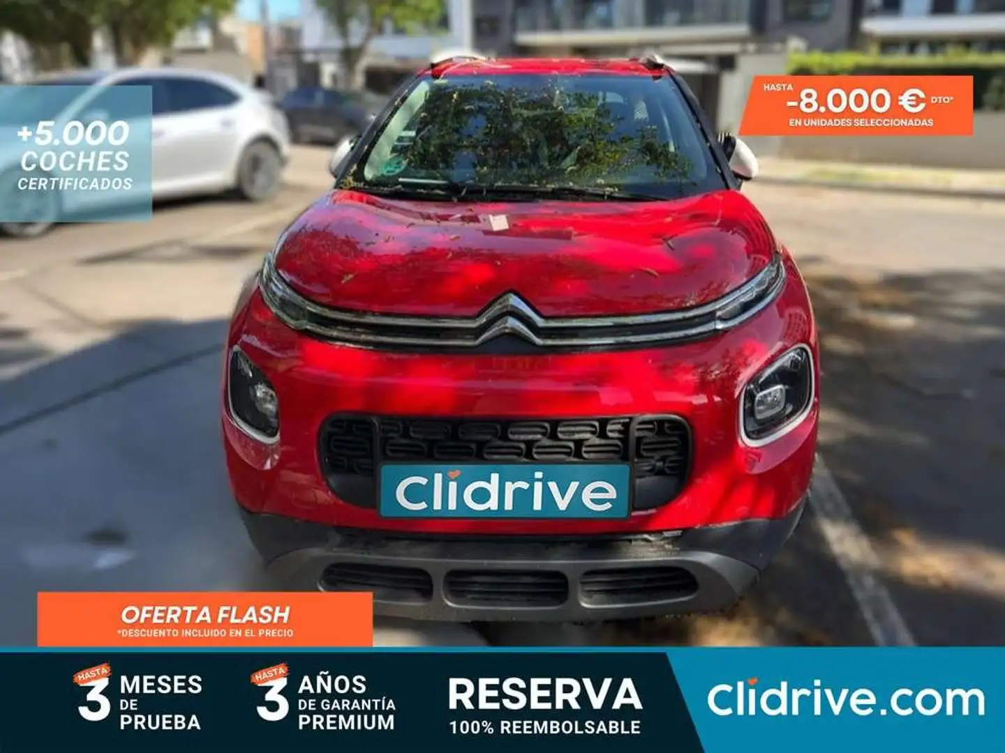 Citroen C3 Aircross Puretech S&S Feel 110 Rojo - 1
