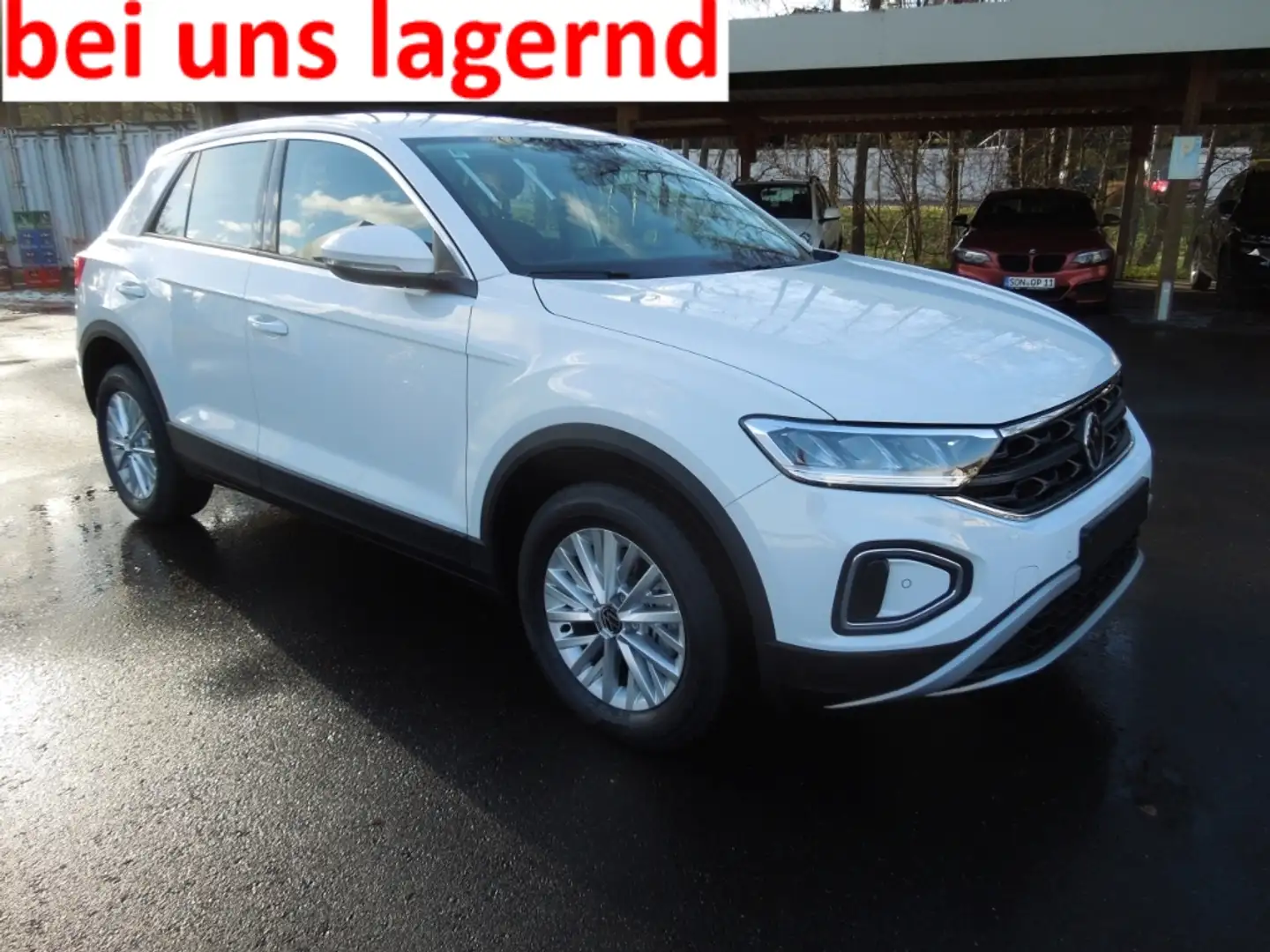 Volkswagen T-Roc 1.0 TSI Limited/LED/Sitzheizung/PDC/MFL/LM Blanc - 1