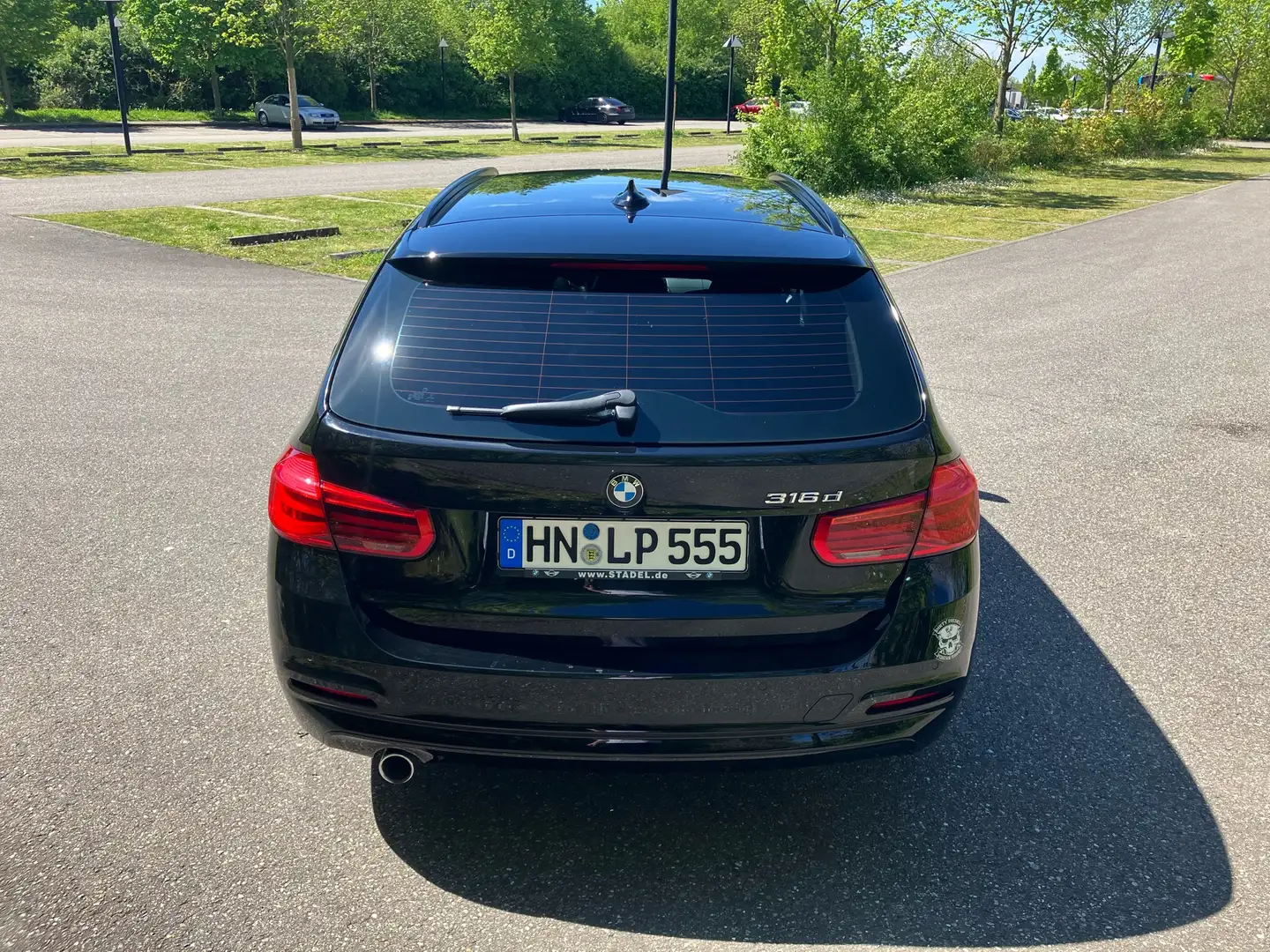 BMW 316 316d Touring 2.0 d Noir - 2