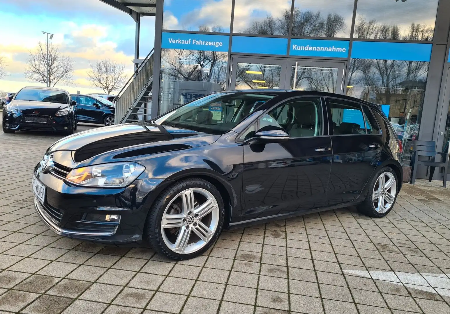 Volkswagen Golf VII Highline BMT PDC 18 ZOLL Nero - 1