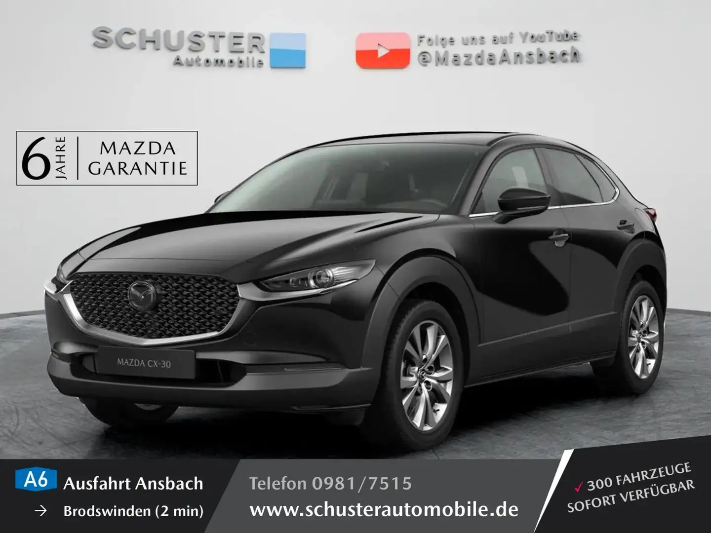 Mazda CX-30 2025 Takumi X186PS LEDER MATRIX 360°K BOSE Schwarz - 1