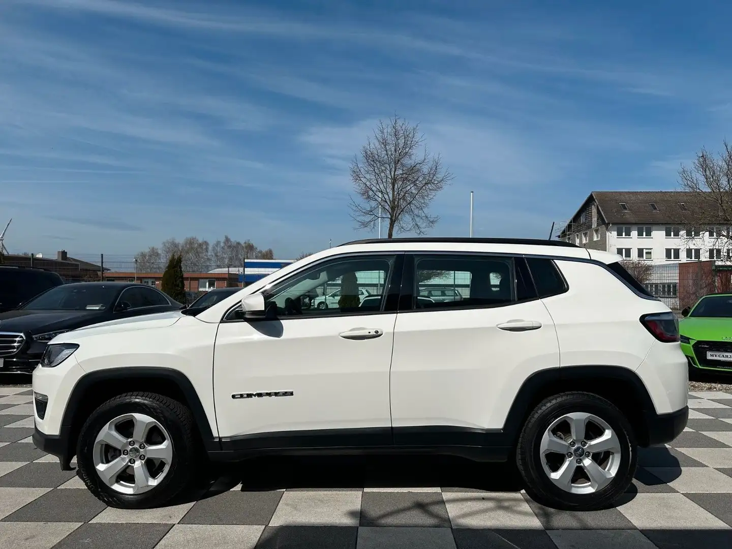 Jeep Compass Longitude 4WD,Navi,Autom,Lenkradheizung Blanc - 2
