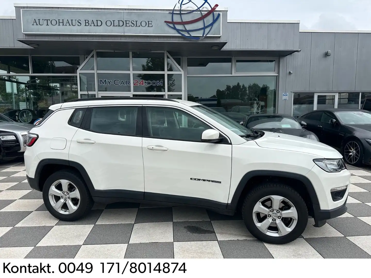 Jeep Compass Longitude 4WD,Navi,Autom,Lenkradheizung Weiß - 1