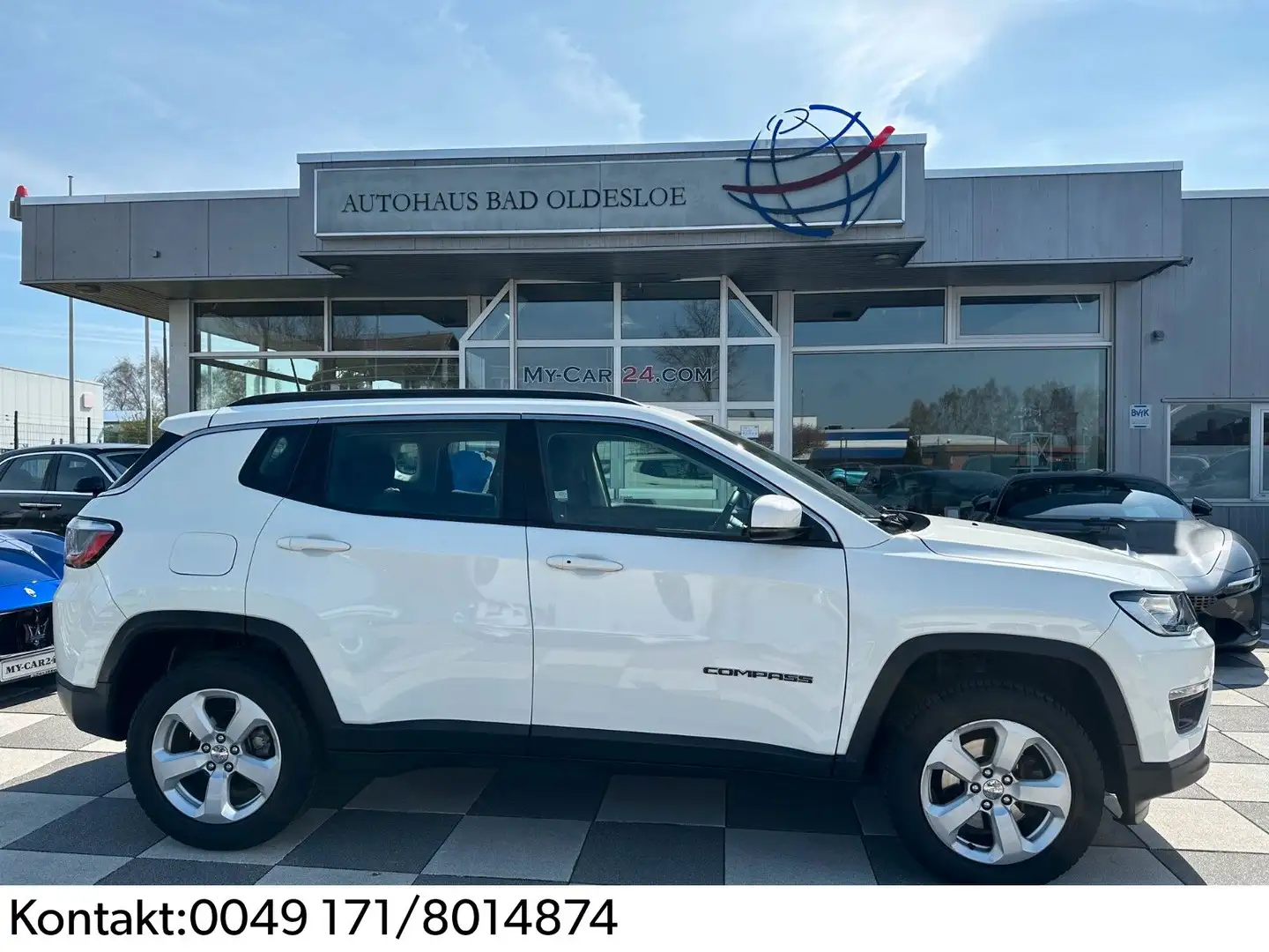 Jeep Compass Longitude 4WD,Navi,Autom,Lenkradheizung Blanc - 1
