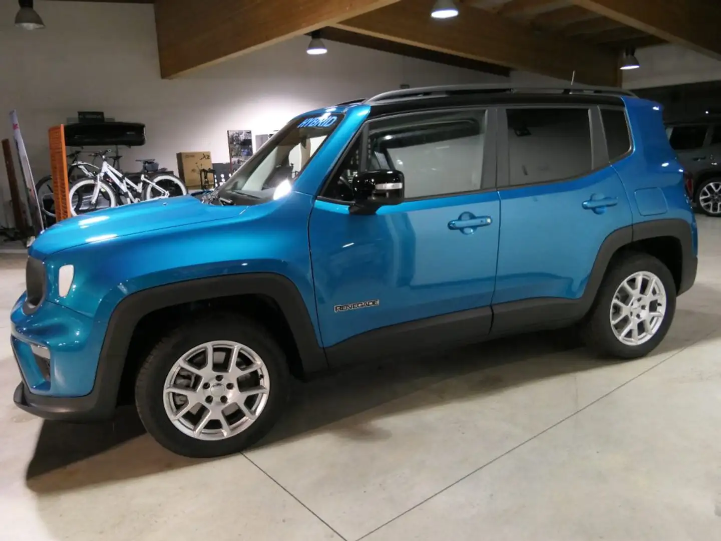 Jeep Renegade 1.3 T4 190CV PHEV 4xe AT6 Limited Bleu - 2