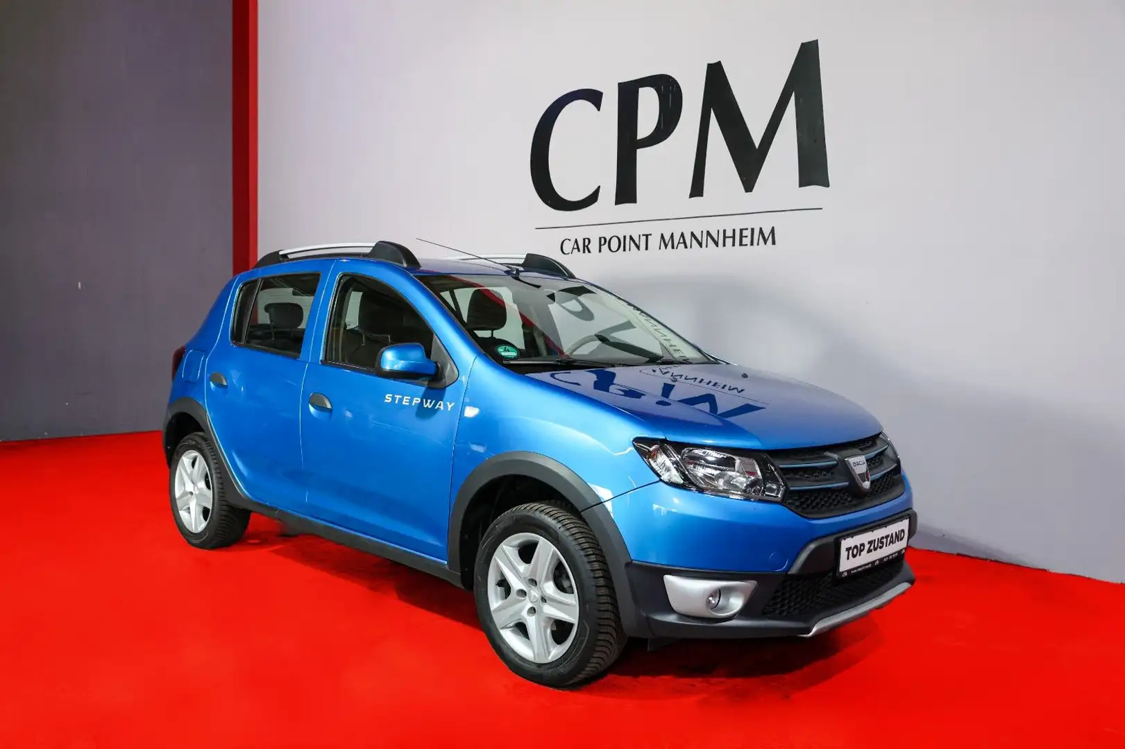 Dacia Sandero Stepway | 68TKM | 1.Hand | Klima | Top! Bleu - 1