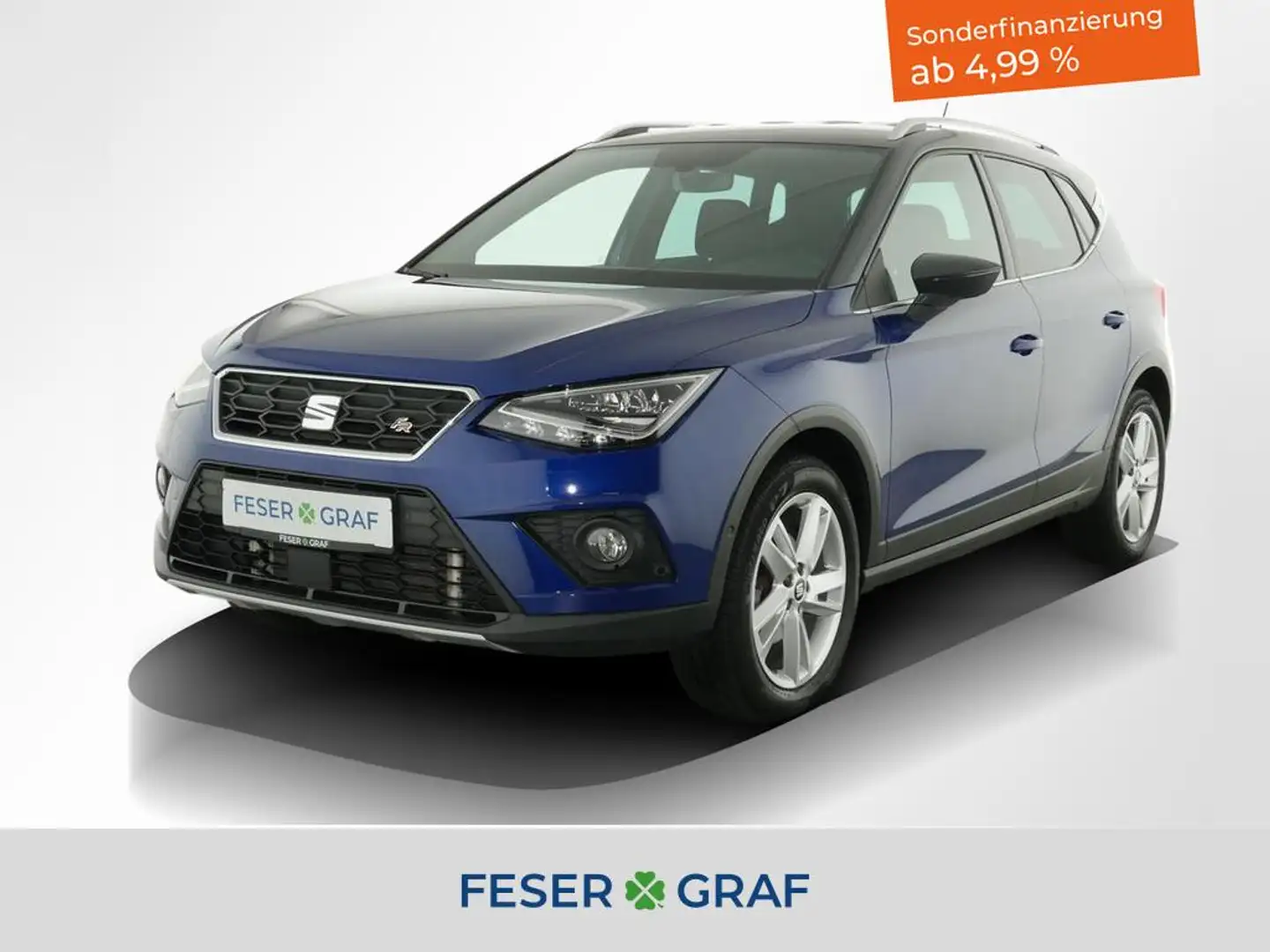 SEAT Arona 1.0 TSI FR Navi / LED / Beats Sound Azul - 1